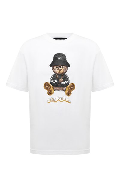 Хлопковая футболка DOMREBEL, арт. NY BEAR/T-SHIRT, фото 1