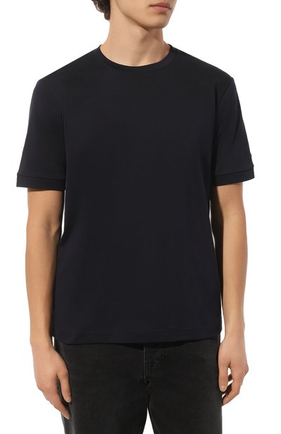 Хлопковая футболка GIORGIO ARMANI, арт. 3DST53/SJFBZ, фото 3