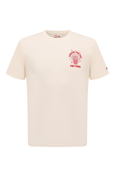 Мужская хлопковая футболка MC2 SAINT BARTH, арт. STBM TSHIRT MAN/TSHM001/02203B