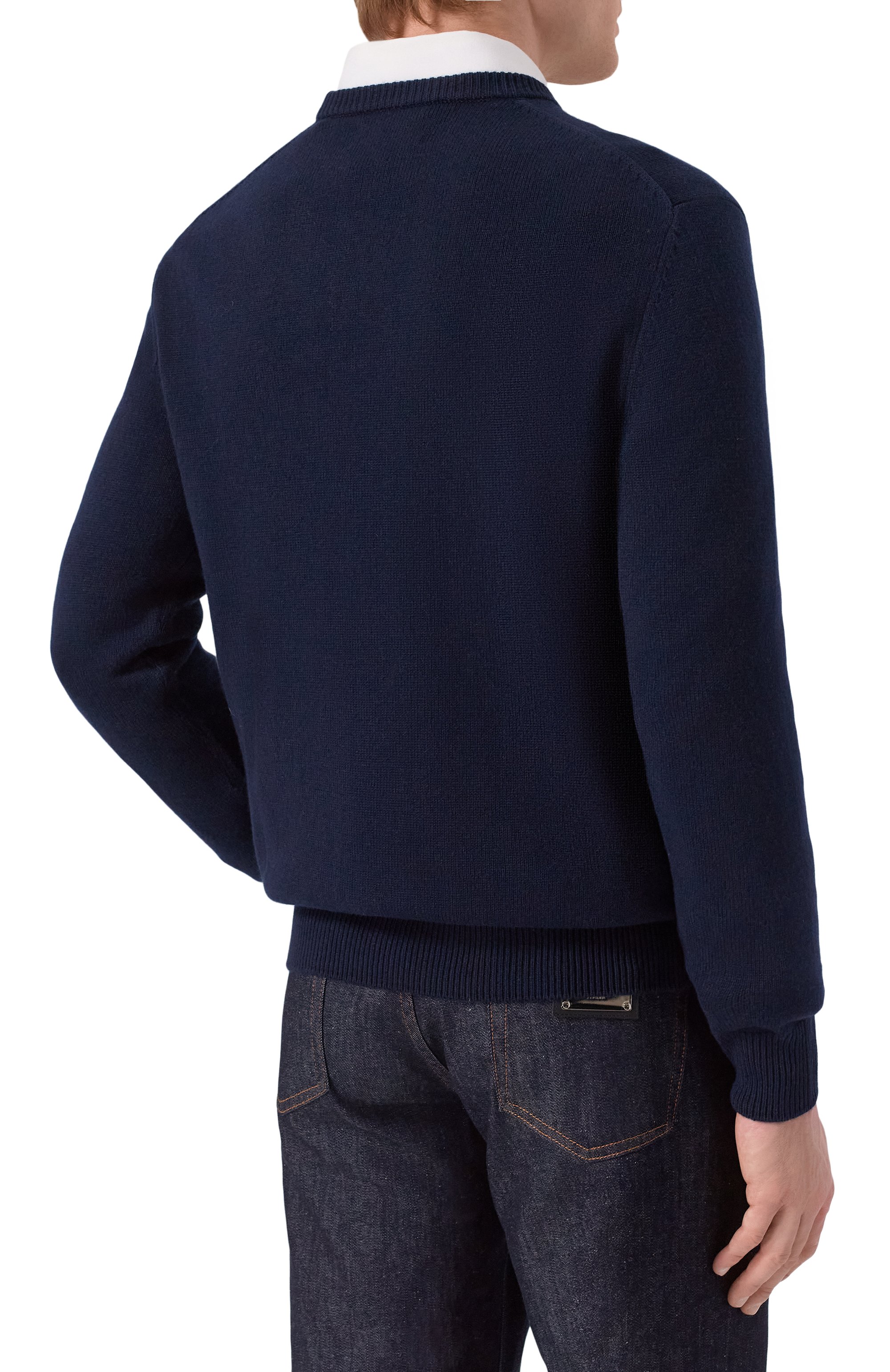 Джемпер из шерсти и вискозы MC2 SAINT BARTH, арт. HER0001-03438I/HER0N, фото 4