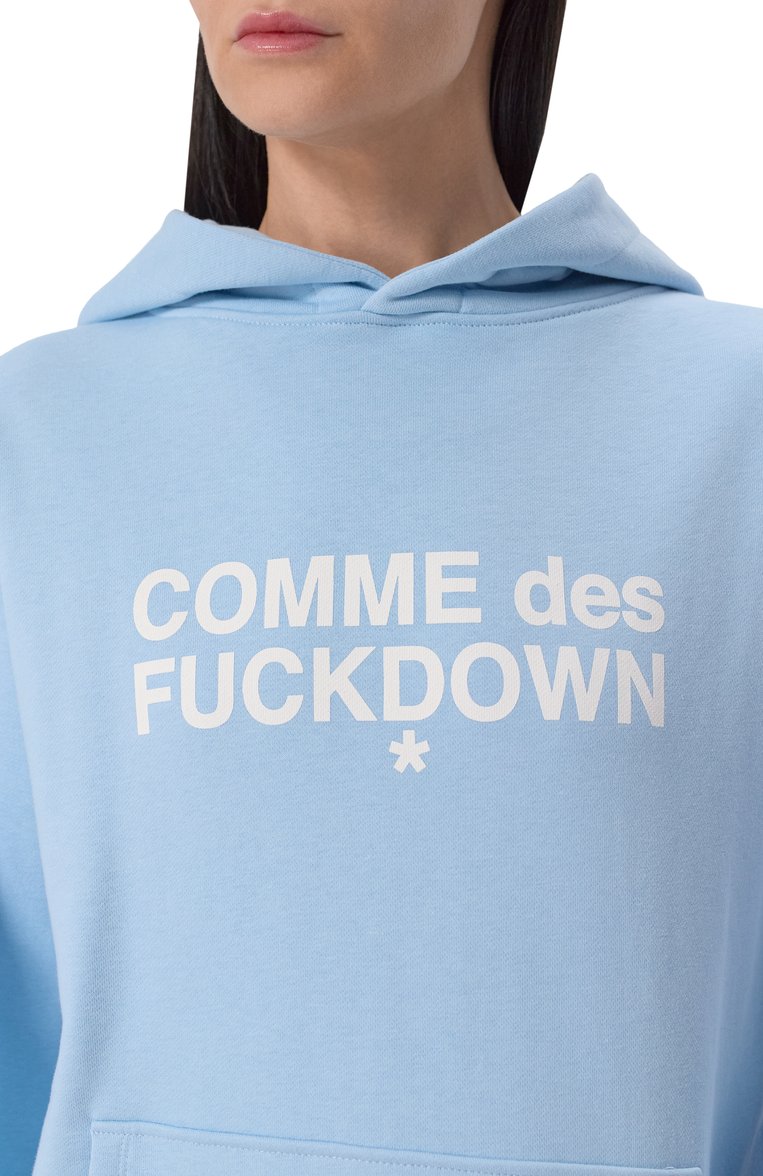 Хлопковое худи COMME DES FUCKDOWN, арт. CFABW01205, фото 1