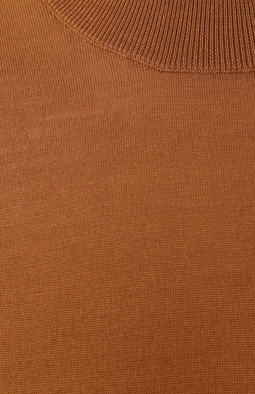 Шерстяная водолазка Dolce & Gabbana GXW05T/JCVZS Коричневый  GXW05T/JCVZS Фото 5