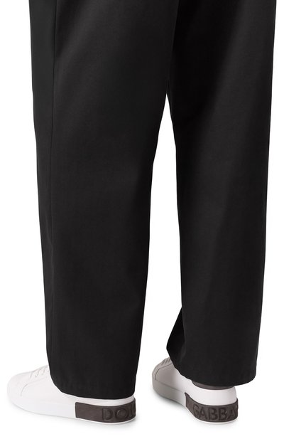 Кожаные кеды portofino DOLCE & GABBANA, арт. CS2278/AF218, фото 3