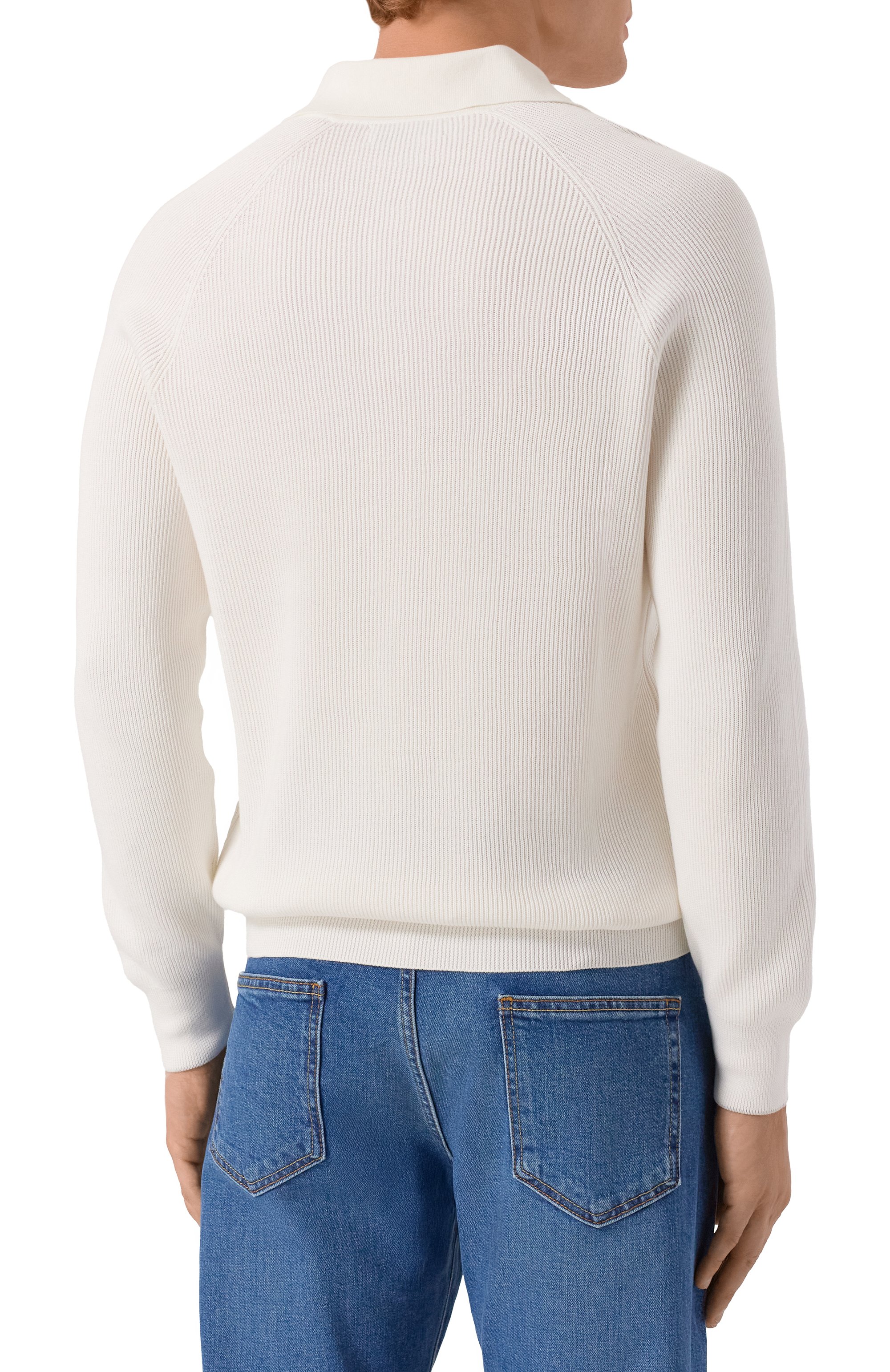 Хлопковое поло BRUNELLO CUCINELLI, арт. M29400105, фото 4