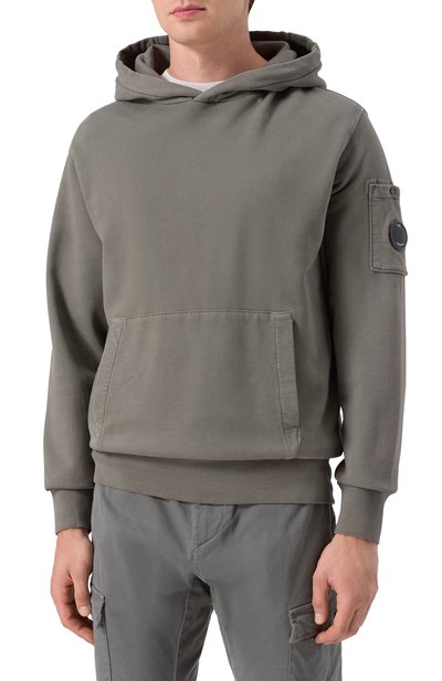 Хлопковое худи C.P. COMPANY, арт. 19CMSS719A006372R, фото 3