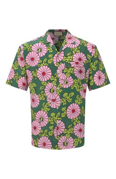 Шелковая рубашка GUCCI, арт. 649832/ZAGAK, фото 1