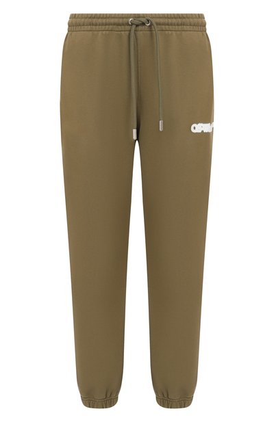Мужские хлопковые джоггеры OFF-WHITE, арт. 0MCH057S25FLE001
