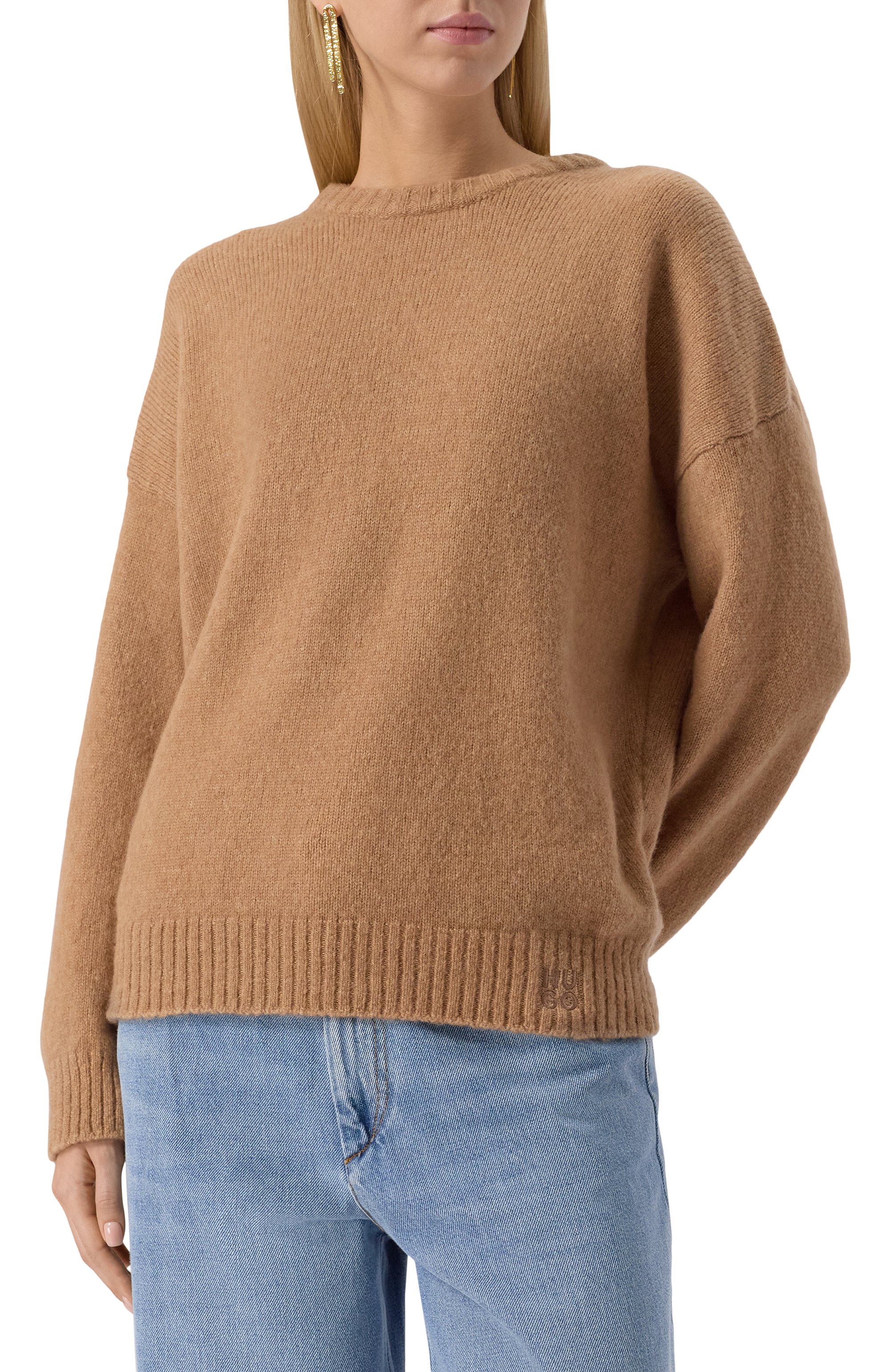 Шерстяной свитер HUGO, арт. 50545082, фото 3