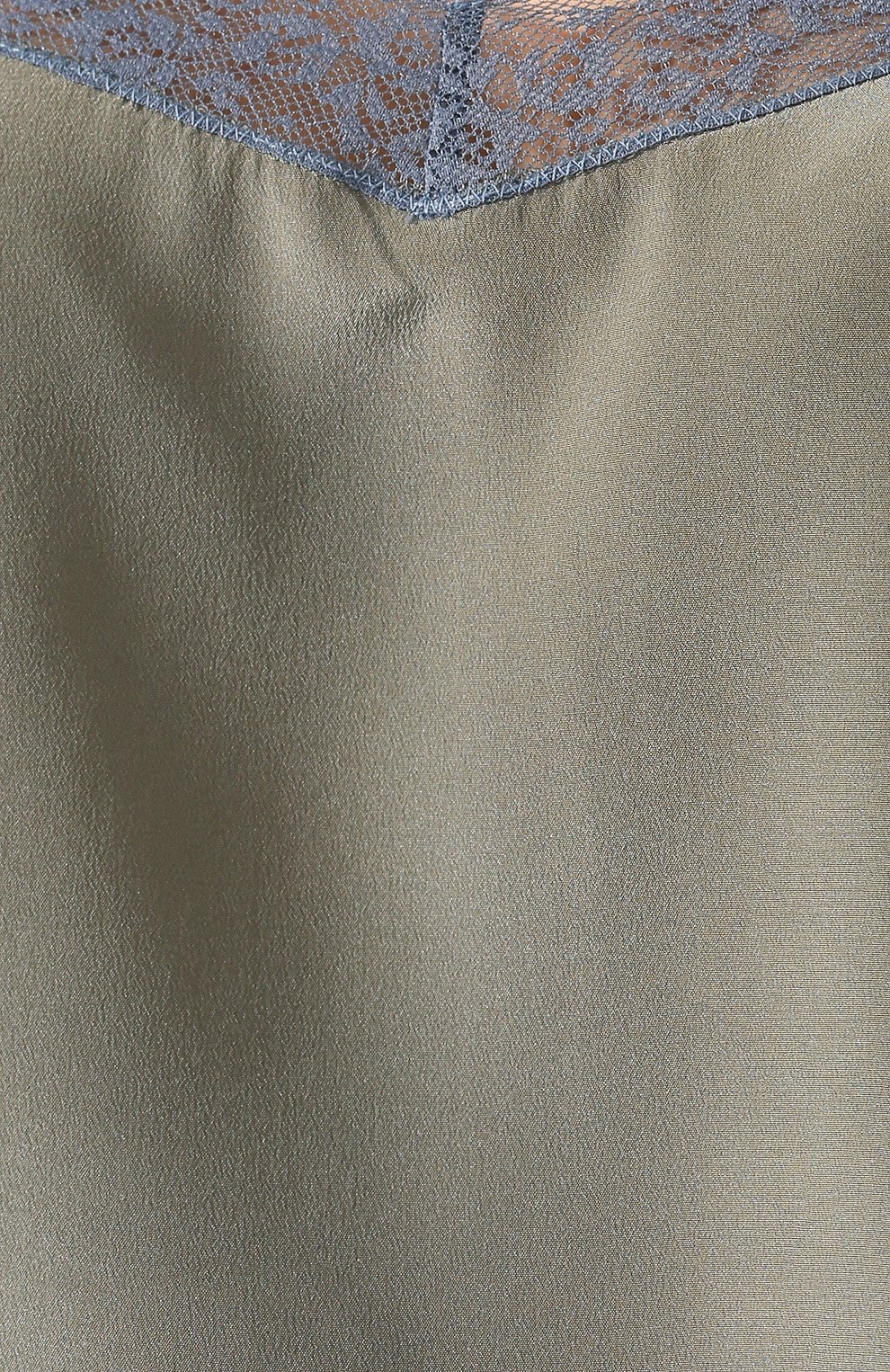 Шелковый топ ZADIG AND VOLTAIRE хаки цвета по цене 11100 руб., арт. SHCP0703F, фото 5 Шелковый топ ZADIG AND VOLTAIRE, арт. SHCP0703F, фото 5