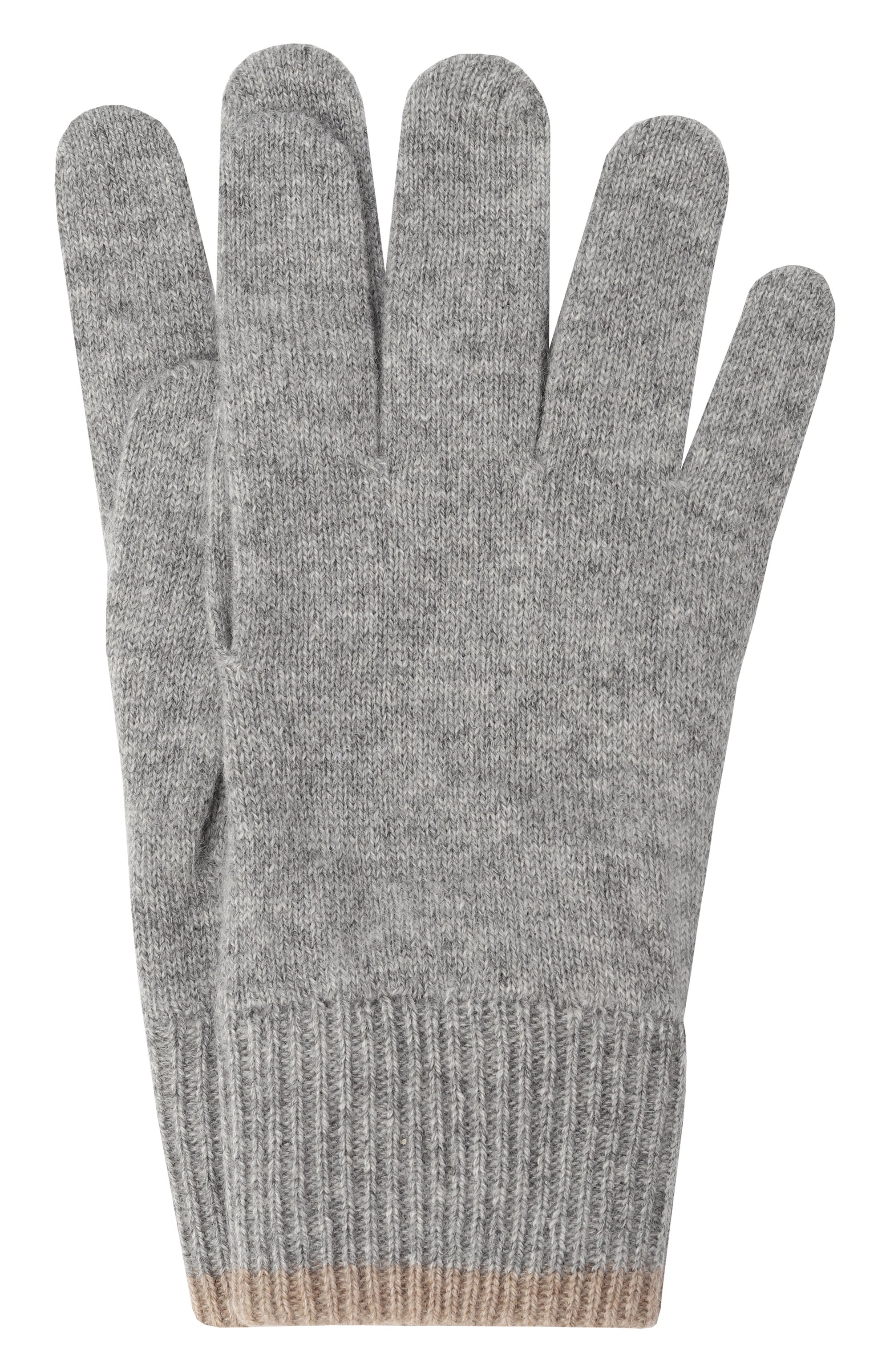 Кашемировые перчатки BRUNELLO CUCINELLI, арт. B22M90100C, фото 1