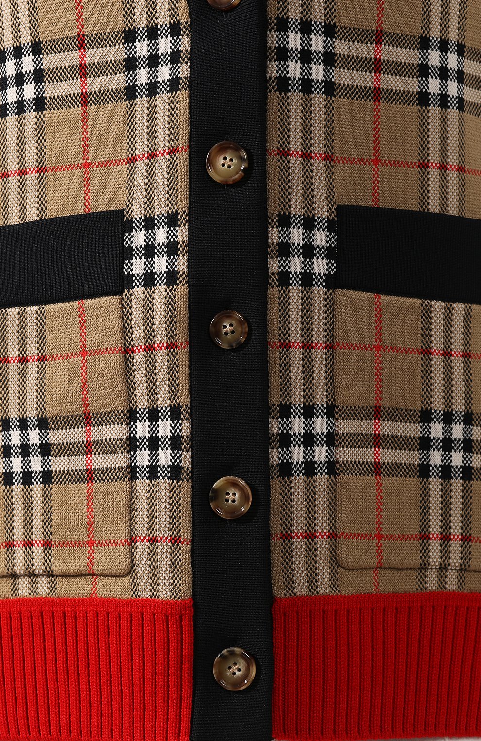 Кардиган BURBERRY бежевого цвета по цене 99500 руб., арт. 8024076, фото 5 Кардиган BURBERRY, арт. 8024076, фото 5