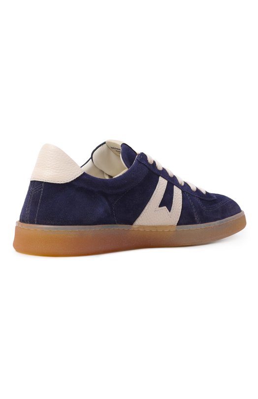 Замшевые кеды Moma 10601A-VARI Синий  10601A-VARI Фото 4