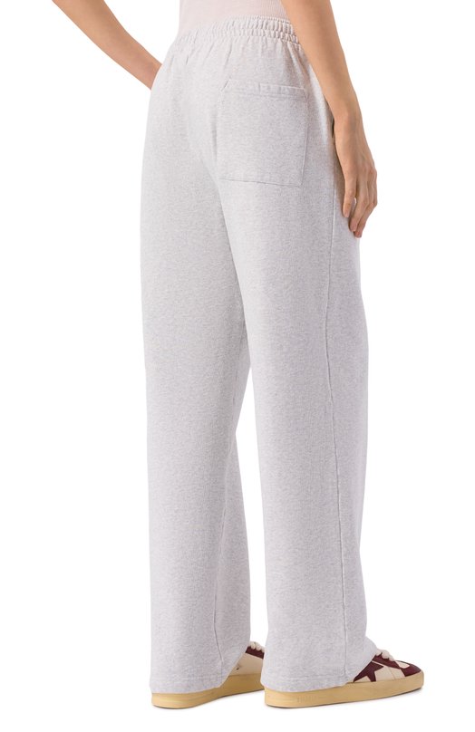 Хлопковые брюки Sporty and Rich PA05568326GY03 Серый  PA05568326GY03 Фото 4