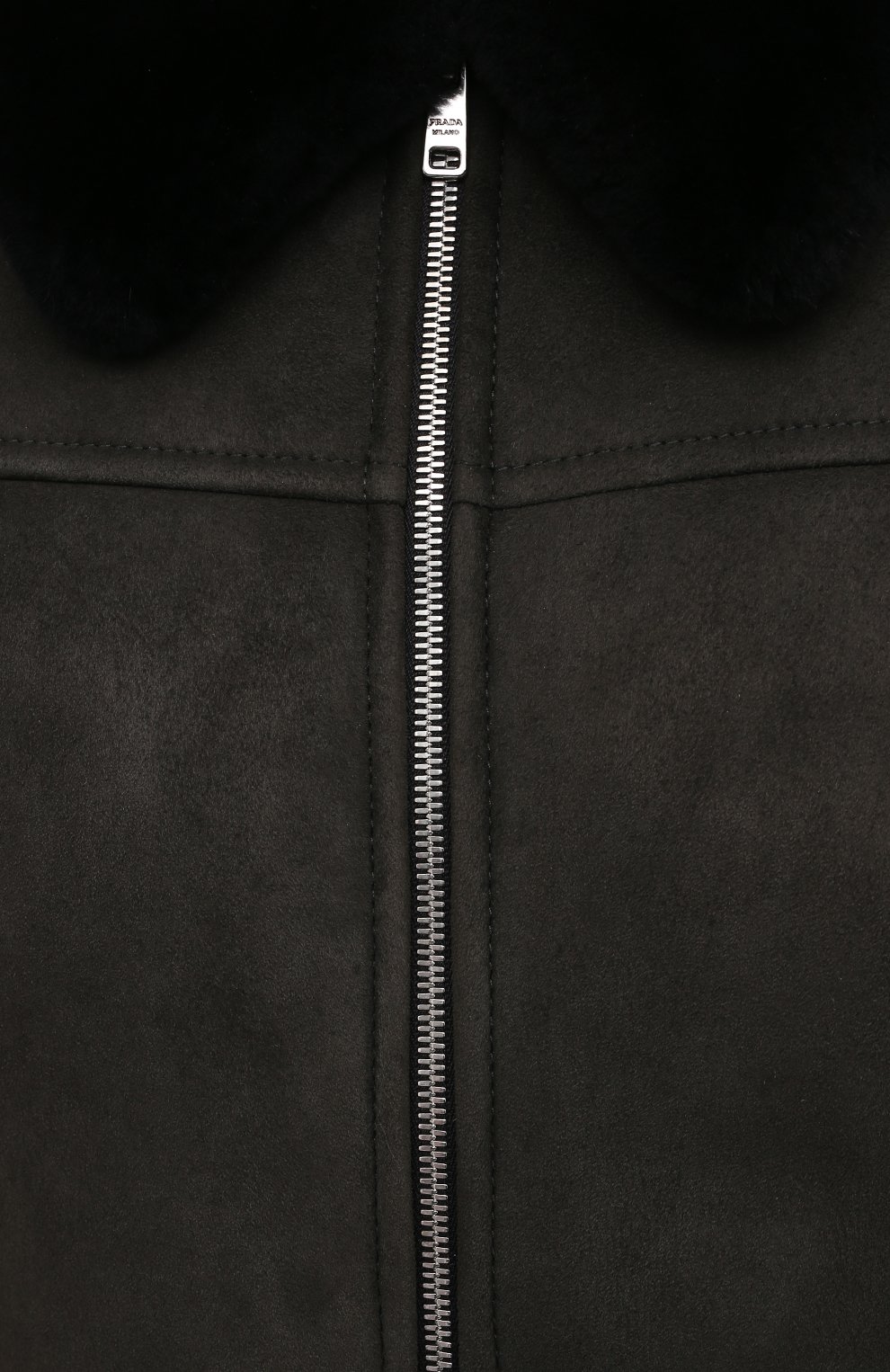 Дубленка из овчины PRADA, арт. UPW250-889-F0334, фото 5