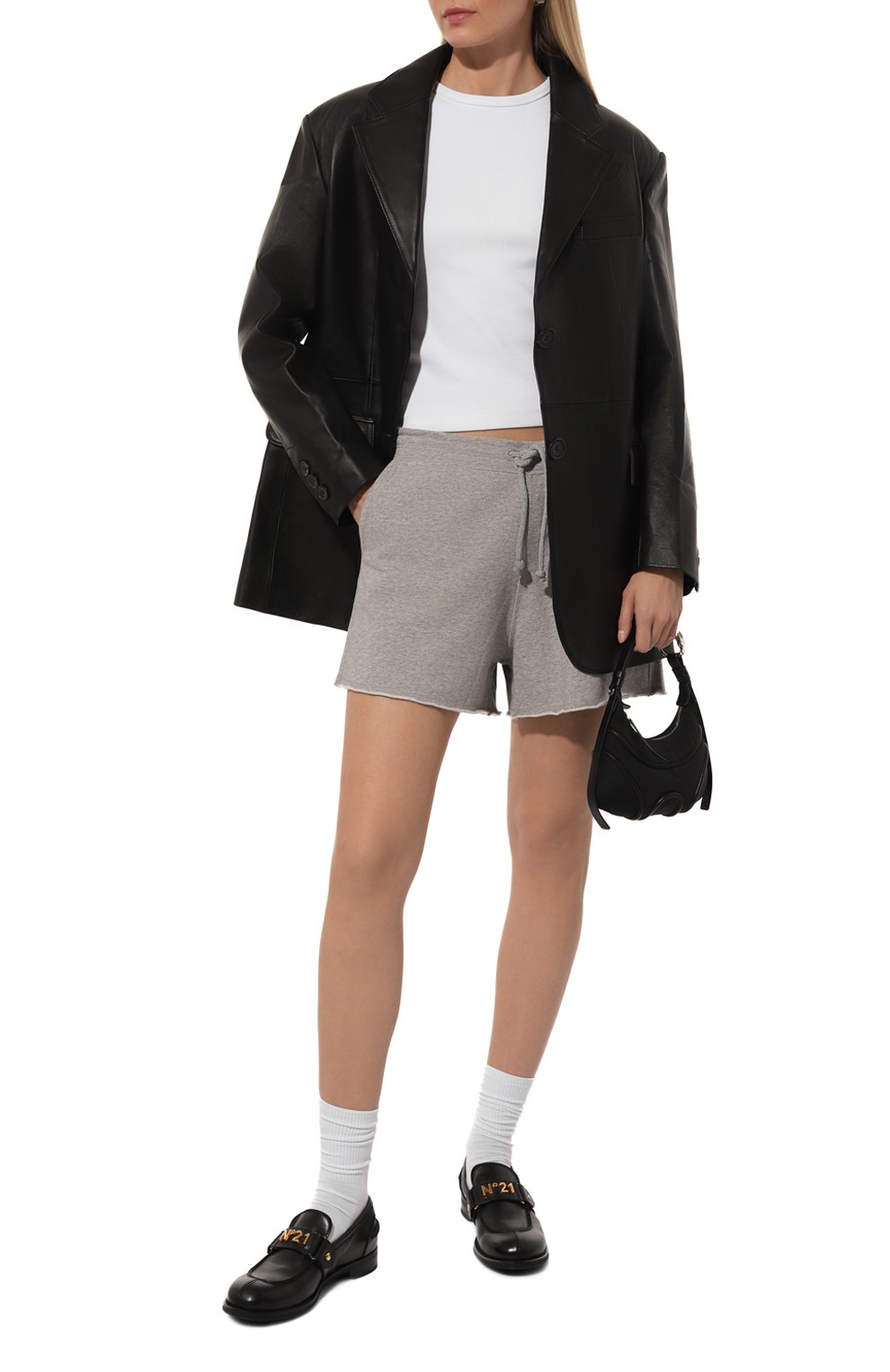 Хлопковые шорты GANNI, арт. T3679, фото 2