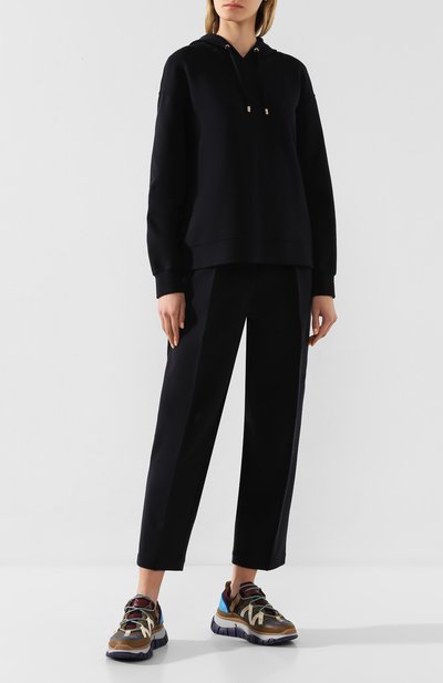 Хлопковые брюки GIORGIO ARMANI темно-синего цвета по цене 113000 руб., арт. 3HAP52/AJZGZ, фото 2 Хлопковые брюки GIORGIO ARMANI, арт. 3HAP52/AJZGZ, фото 2