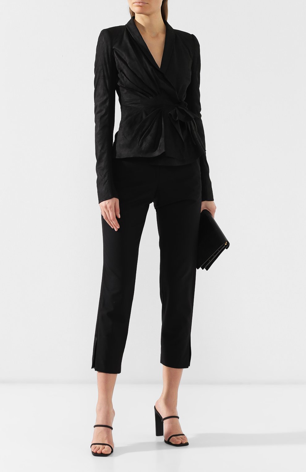 Кожаный жакет RICK OWENS, арт. RP19S6712/LBA, фото 2