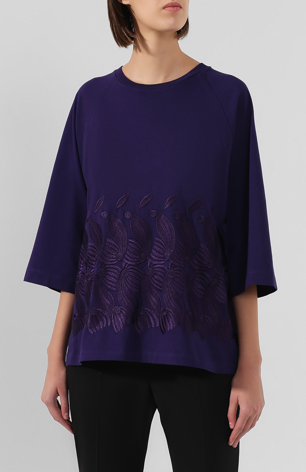 Хлопковая футболка DRIES VAN NOTEN, арт. 192-31167-8615, фото 3