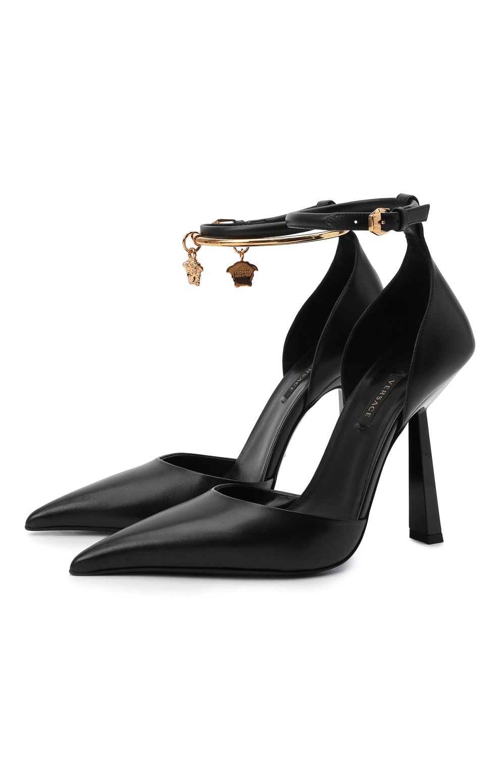 Кожаные туфли VERSACE, арт. DST569P/DVT2P, фото 1