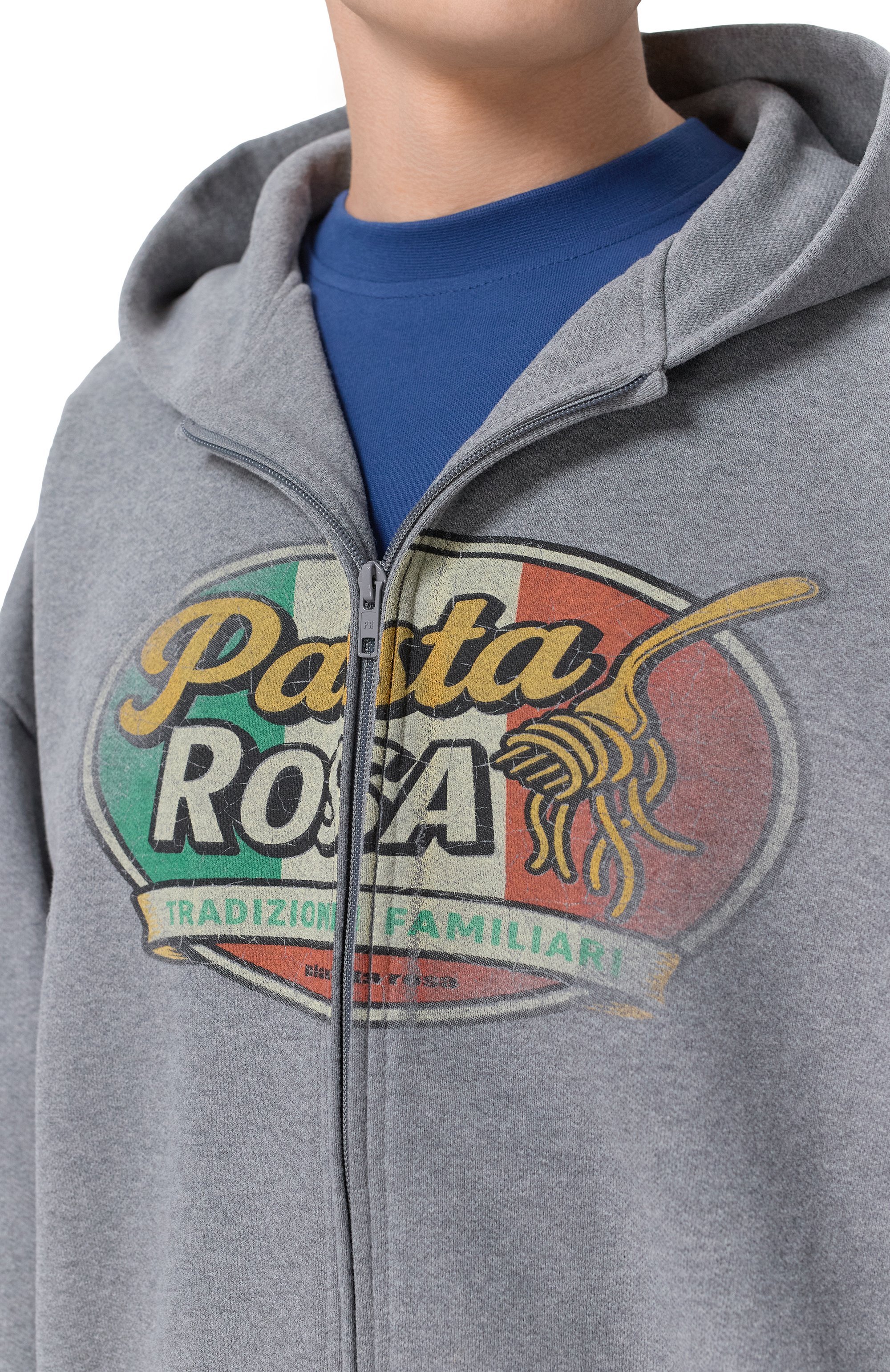 Хлопковая толстовка PLANTA ROSA, арт. PR/HZ/PASTA/470VELVET, фото 6