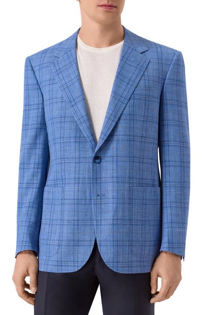 Пиджак из шерсти и шелка STEFANO RICCI, арт. M1RM4322T0/LP53HA, фото 5