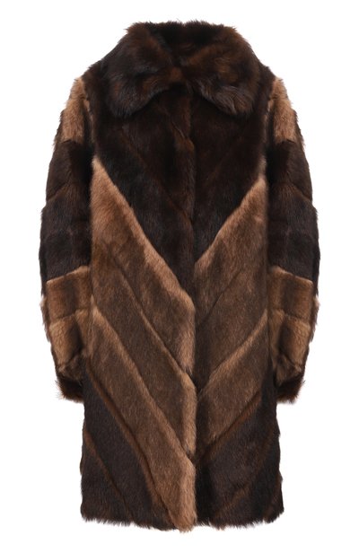 Женская шуба из козы VALENTINO, арт. 9B3NB07A/AAT
