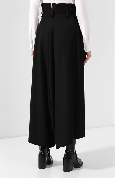 Шерстяные брюки YOHJI YAMAMOTO, арт. YJ-P40-130, фото 4
