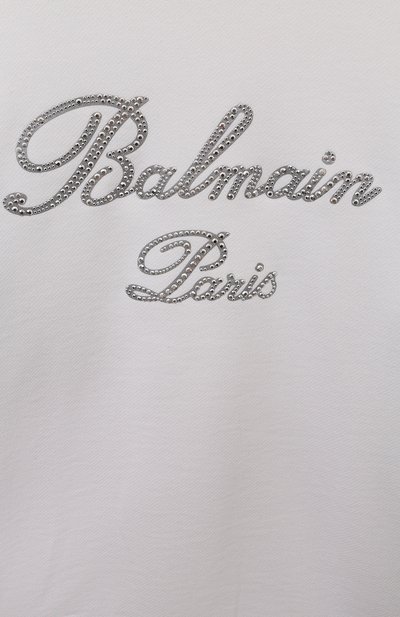Хлопковый свитшот BALMAIN, арт. BV4Q60, фото 3
