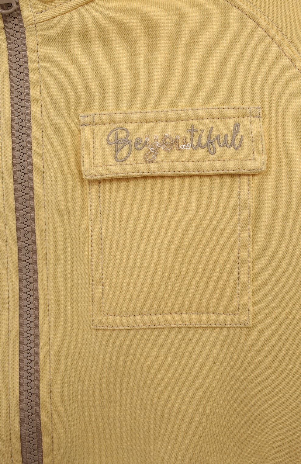 Хлопковая толстовка BRUNELLO CUCINELLI, арт. BD869E298B, фото 3