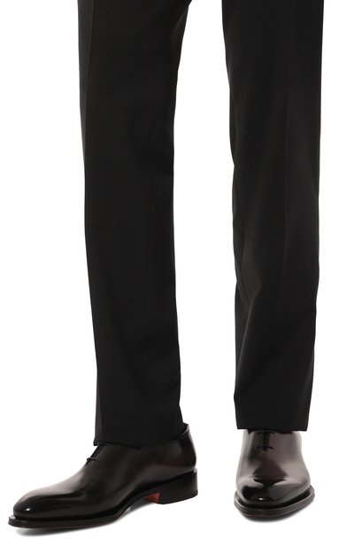 Кожаные оксфорды carter SANTONI, арт. MCCG16229MC8HSC2C36, фото 3