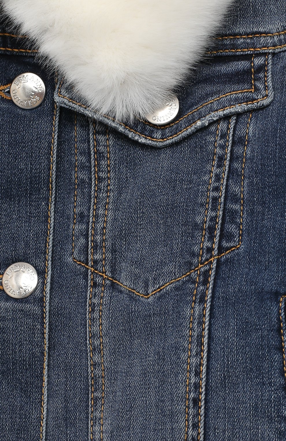 Джинсовая куртка ERMANNO SCERVINO, арт. 47I CP08 JNS/4-8, фото 3