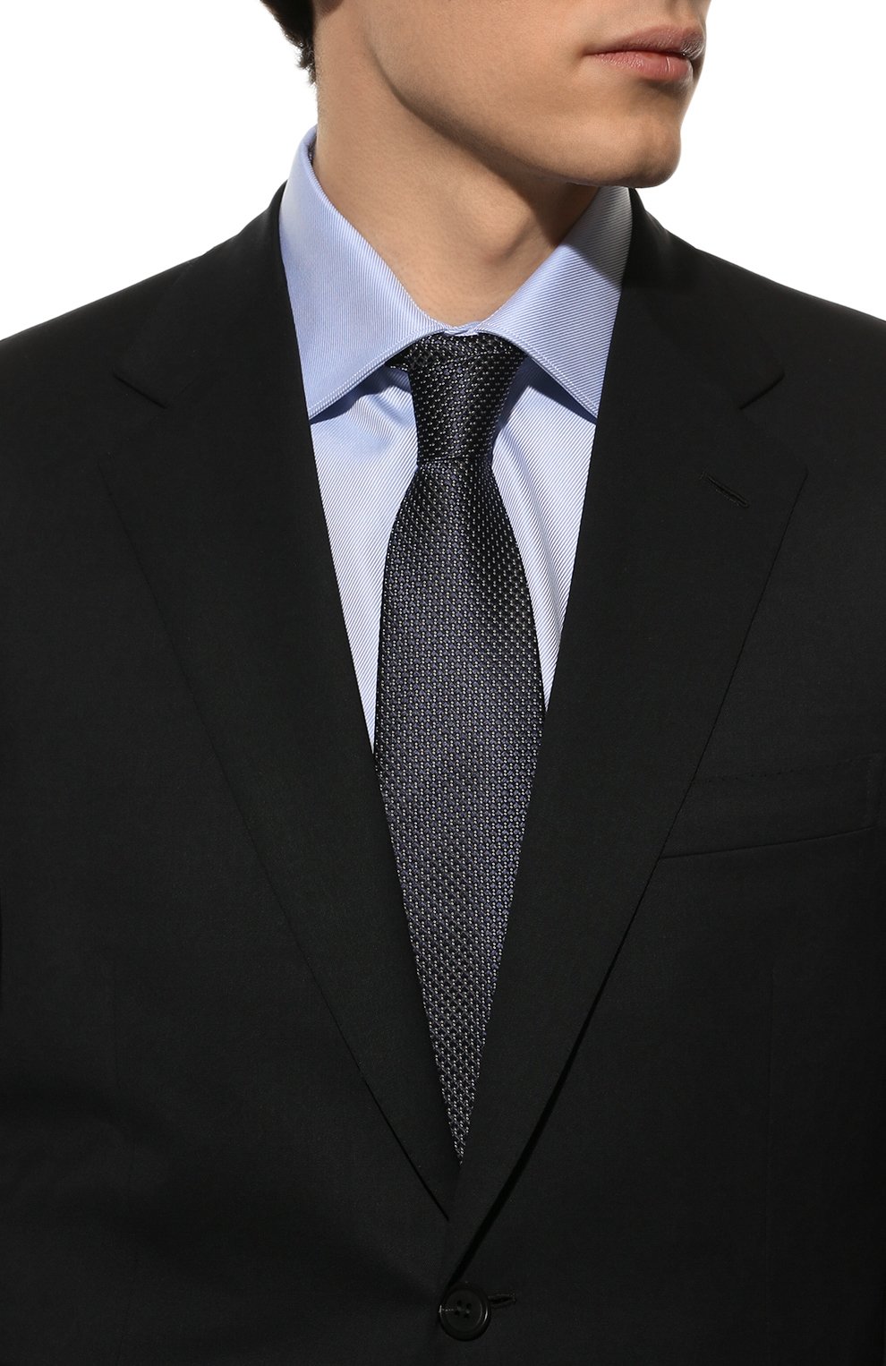 Шелковый галстук ZEGNA, арт. Z3W00T/1XW, фото 2