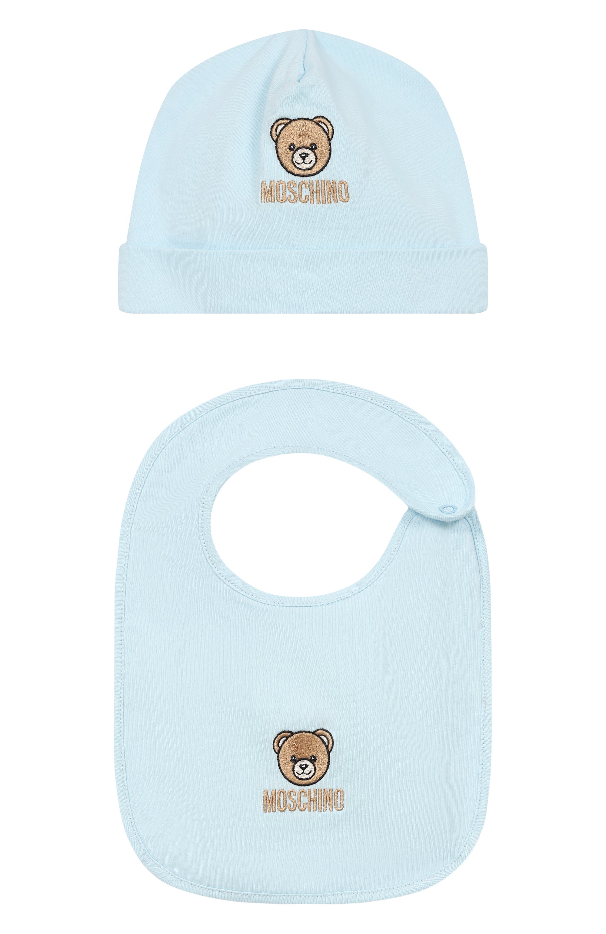 Комплект из шапки и нагрудника MOSCHINO, арт. MRY03E/LAA23, фото 1