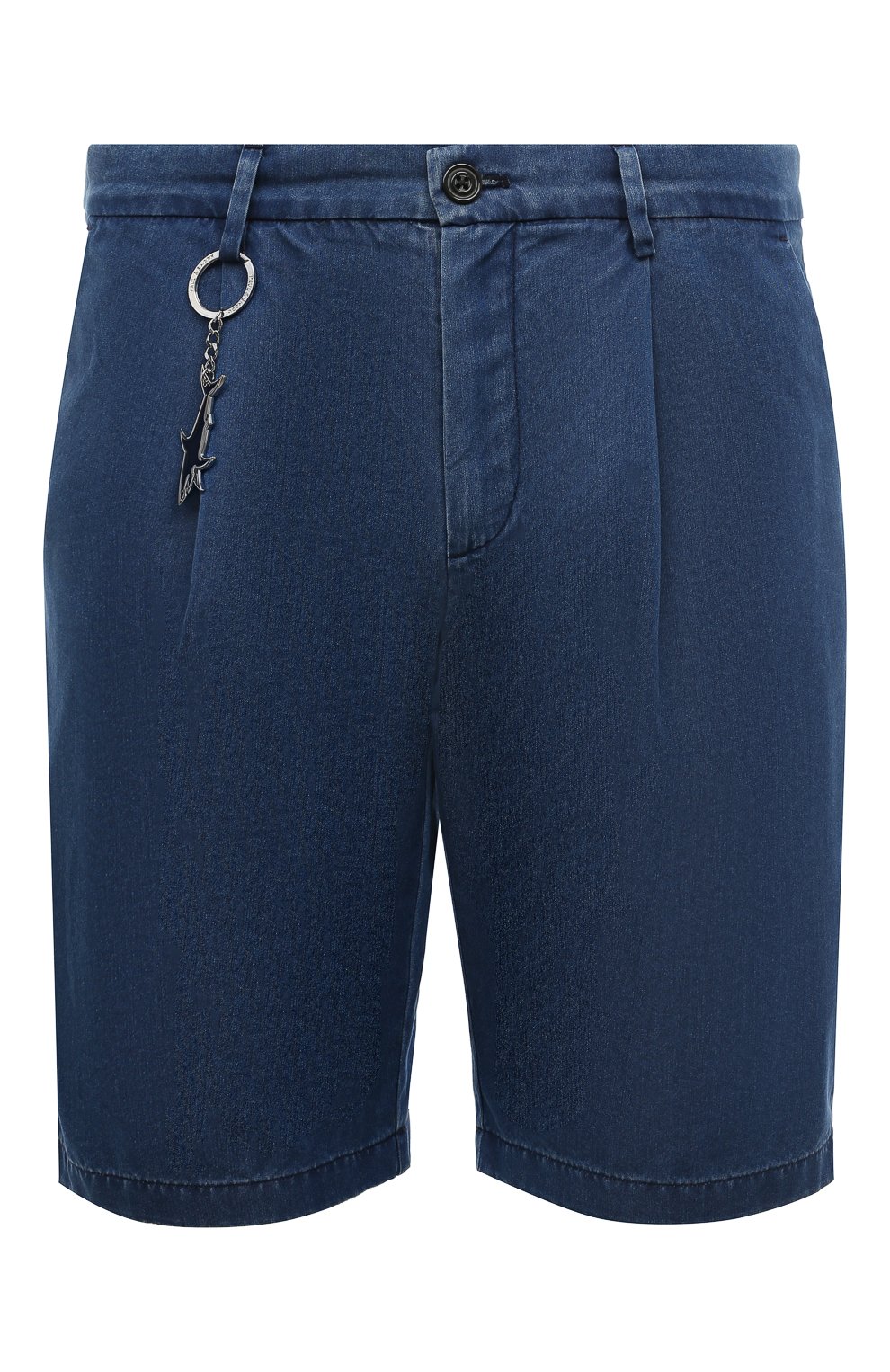 Джинсовые шорты PAUL&SHARK синего цвета по цене 21800 руб., арт. 23414136, фото 1 Джинсовые шорты PAUL&SHARK, арт. 23414136, фото 1