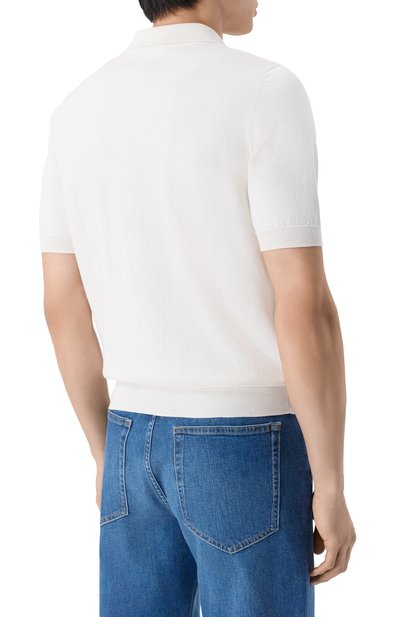 Поло из хлопка и шелка ZILLI, арт. KZP002M0142VLAP00, фото 4