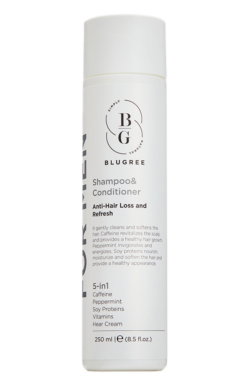 Шампунь и кондиционер 5 in 1 против выпадения волос (250ml) BLUGREE, арт. 8682983900670, фото 1