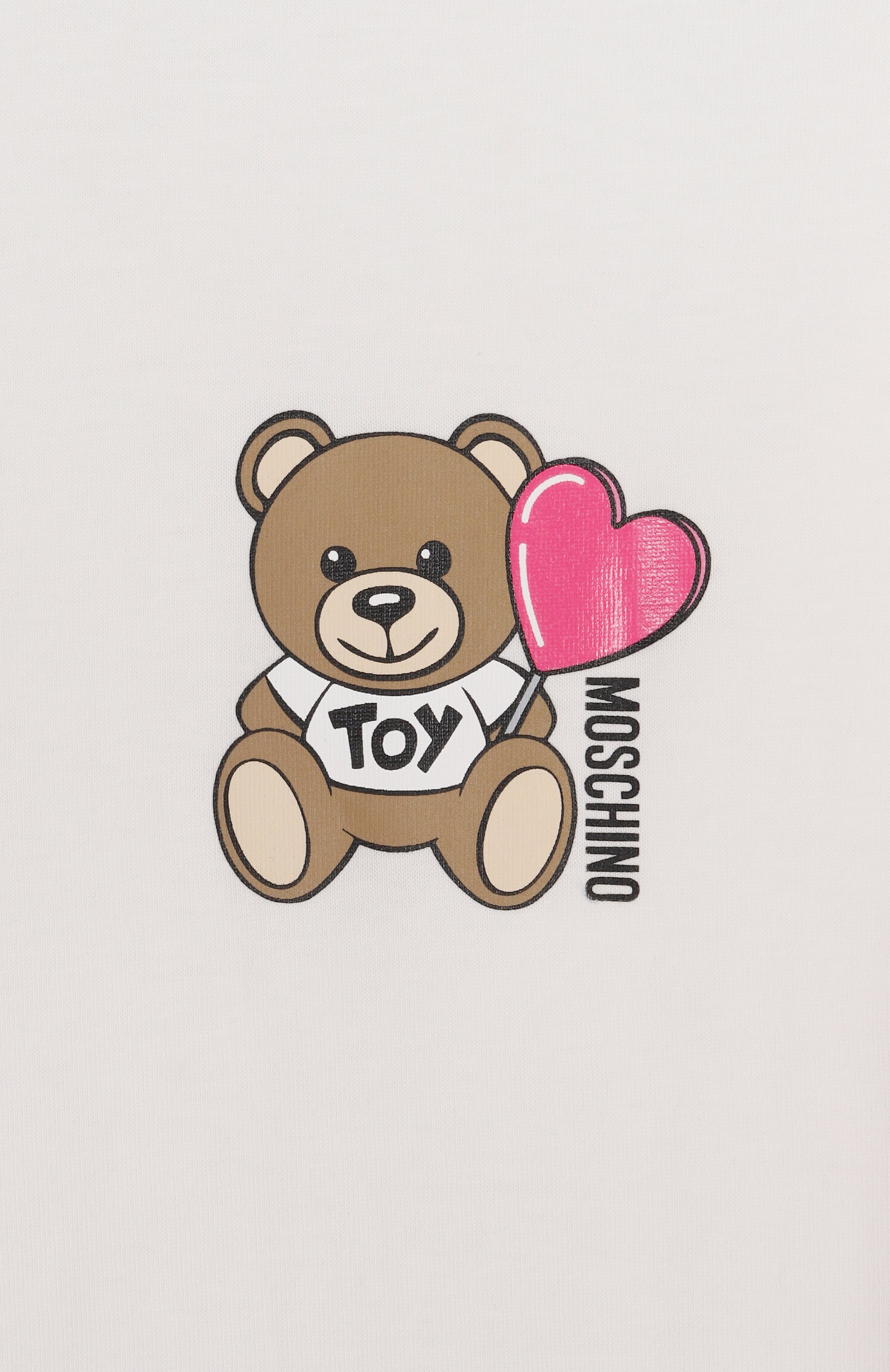 Хлопковая футболка MOSCHINO, арт. HHM060/LAA02/10-14, фото 3