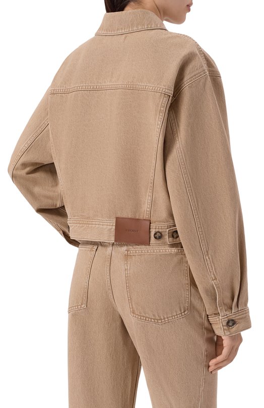 Джинсовая куртка 12 STOREEZ 135940 Бежевый  135940 Фото 4