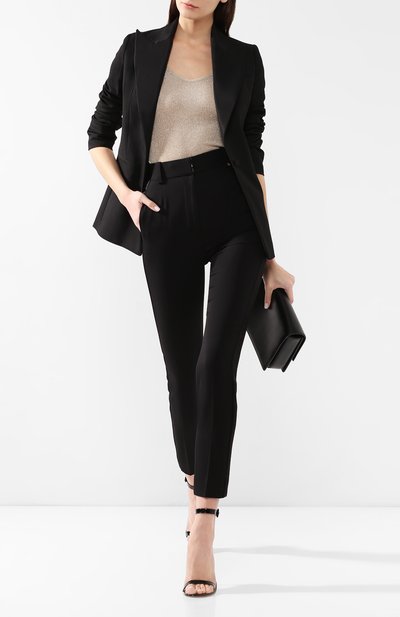 Топ из вискозы BRUNELLO CUCINELLI золотого цвета по цене 99500 руб., арт. M8S862710, фото 2 Топ из вискозы BRUNELLO CUCINELLI, арт. M8S862710, фото 2