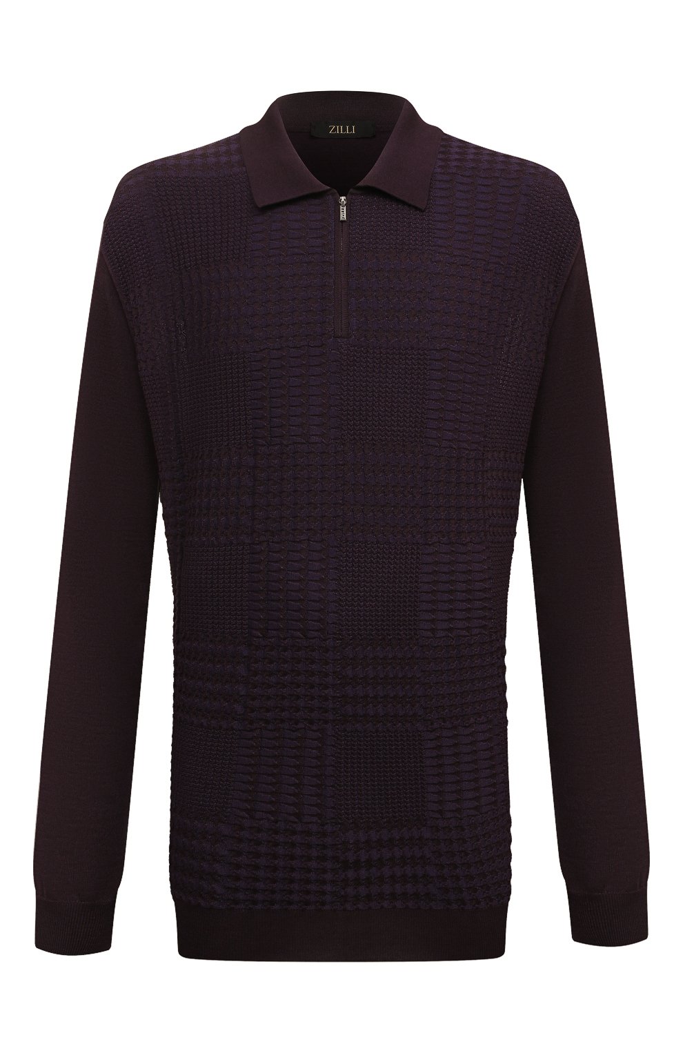 Поло из кашемира и шелка ZILLI, арт. KZP001M0330VPDG00/62, фото 1