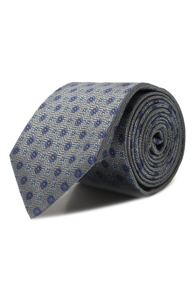 Мужской шелковый галстук CANALI, арт. 18/HJ03988