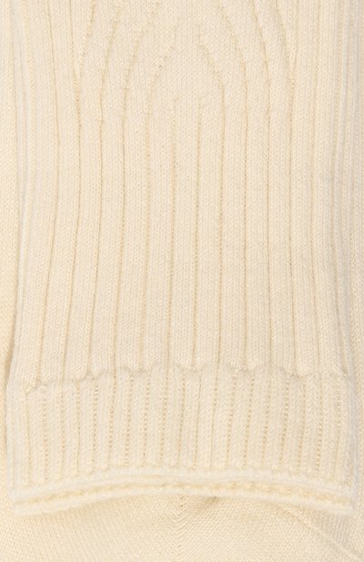 Носки из хлопка и шерсти FALKE кремового цвета по цене 2570 руб., арт. 46193, фото 2 Носки из хлопка и шерсти FALKE, арт. 46193, фото 2