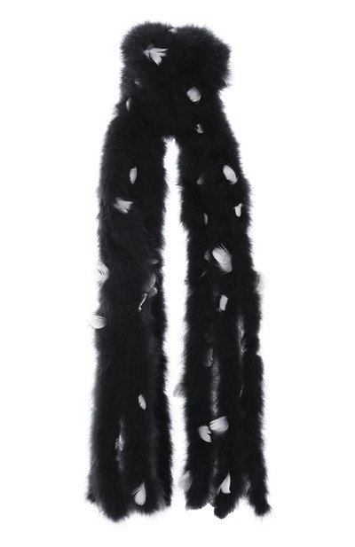 Шарф с отделкой перьями VALENTINO, арт. 6W0EN00F/DRS, фото 1