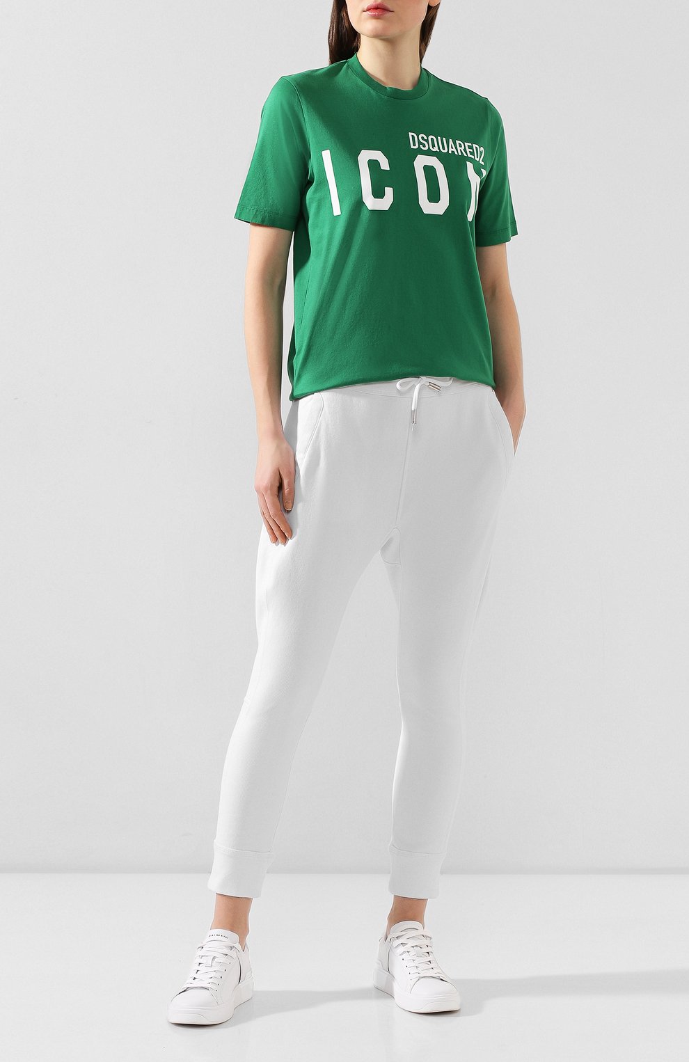Хлопковая футболка DSQUARED2, арт. S80GC0001/S23009, фото 2