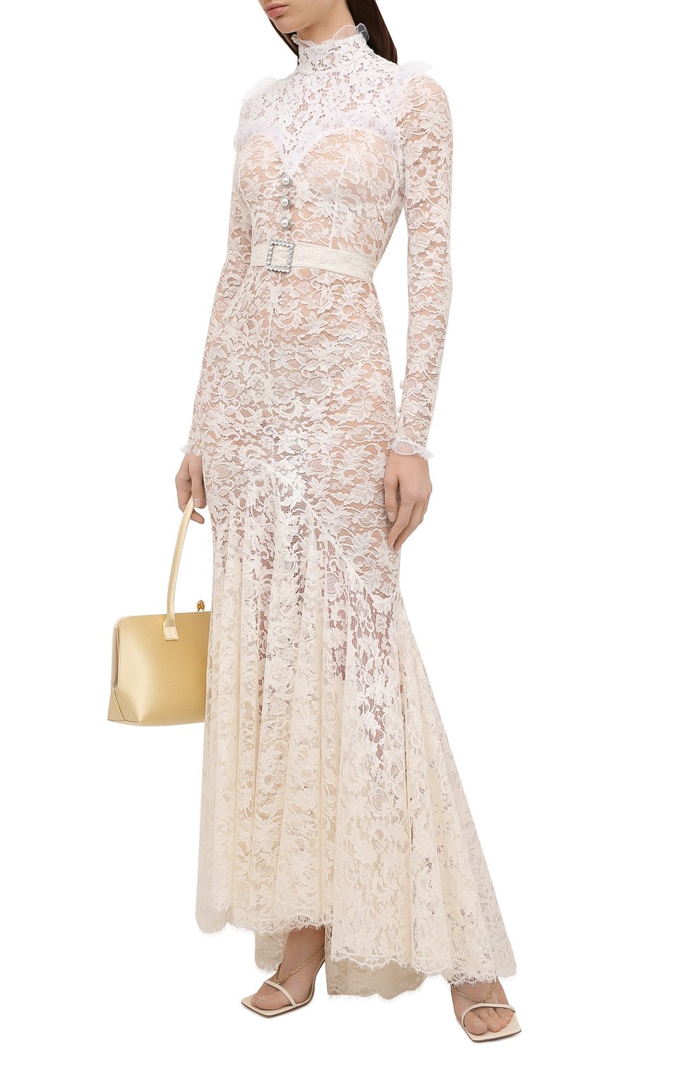 Хлопковое платье ALESSANDRA RICH, арт. FAB2354-P3009, фото 2