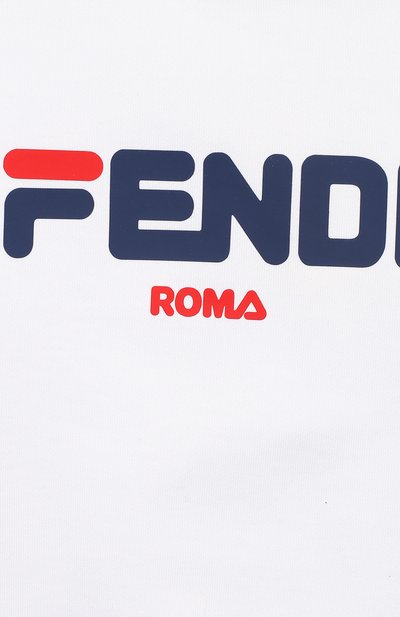 Хлопковый свитшот FENDI, арт. JUH005/A6I4/3A-5A, фото 3