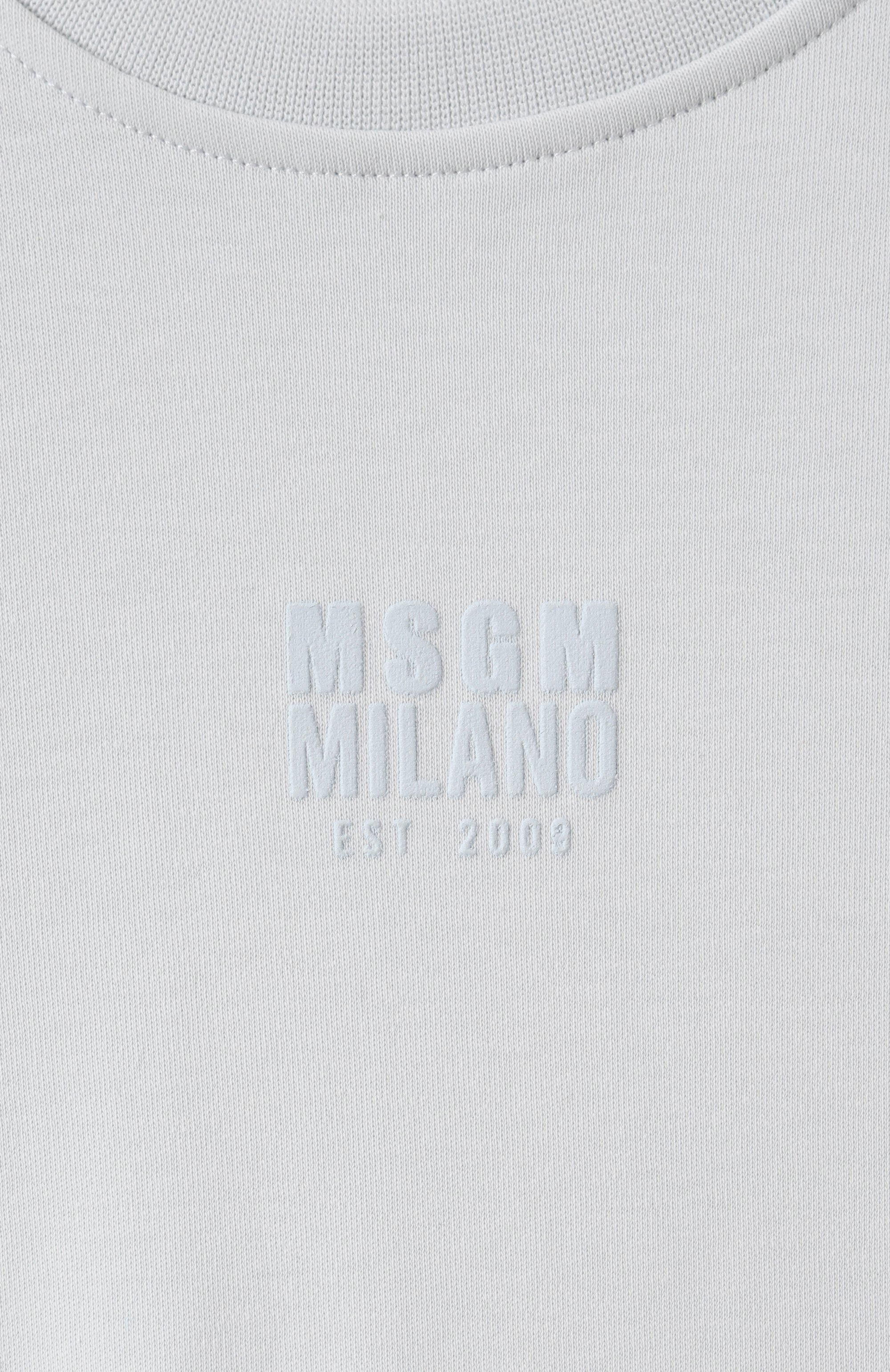 Хлопковый свитшот MSGM KIDS, арт. S5MSJUSW167, фото 3