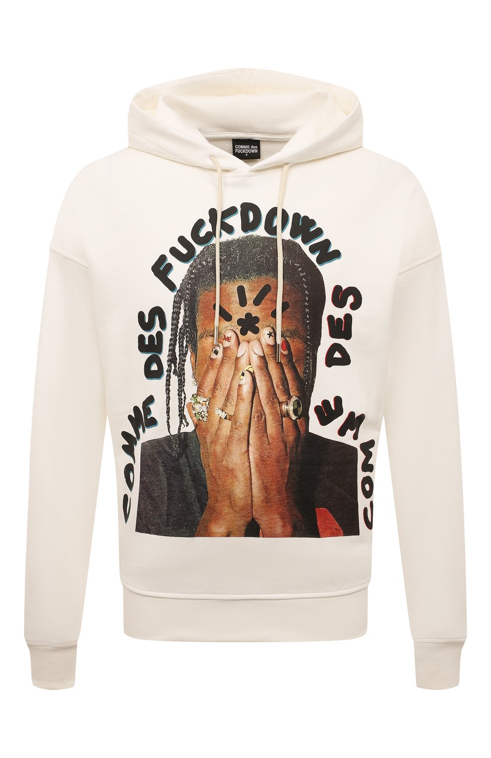 Хлопковое худи COMME DES FUCKDOWN, арт. CDFU2534, фото 1