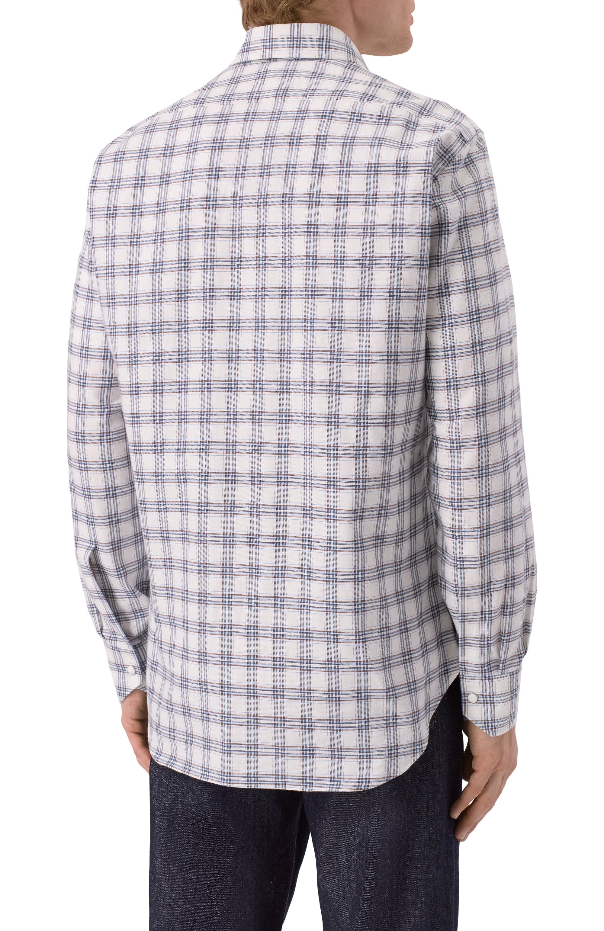 Рубашка из хлопка и кашемира MVST, арт. M0RBIDA_SP0RT/ALBERT0/SP0RT/542-C0TT0N/CASHMERE, фото 4