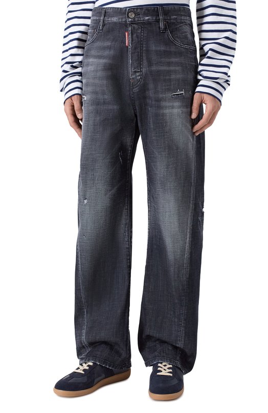 Джинсы Loose  Dsquared2 S74LB1913/S30357 Серый  S74LB1913/S30357 Фото 3